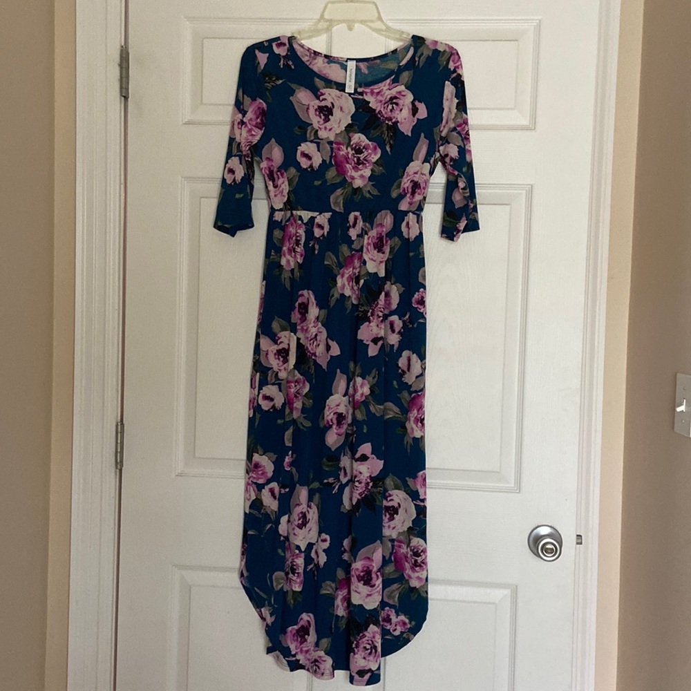 Floral maxi dress
